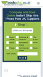 Mobile Screenshot of bookaskip.co.uk